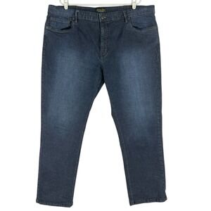 Urban Star Men's Blue Straight Leg Stretch Denim Jeans Size 44x30 Regular